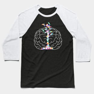 BRAIN | HOW MY BRAIN VIEWS COLORS | COLOR | COLOURS Baseball T-Shirt